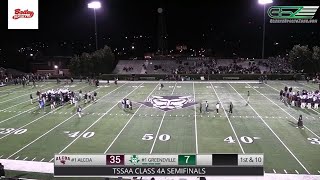 Greeneville vs Alcoa TSSAA Class 4A Semifinals