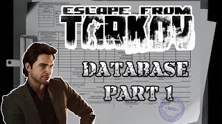 EFT - Ragman Tasks - Database Part 1 Profile