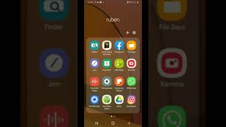 bermain soft braille keyboard yang ada i smart phone aku ini. ruben albert panggabean. screenshot 2