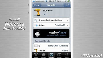 NCColors - Change color of Notification Center