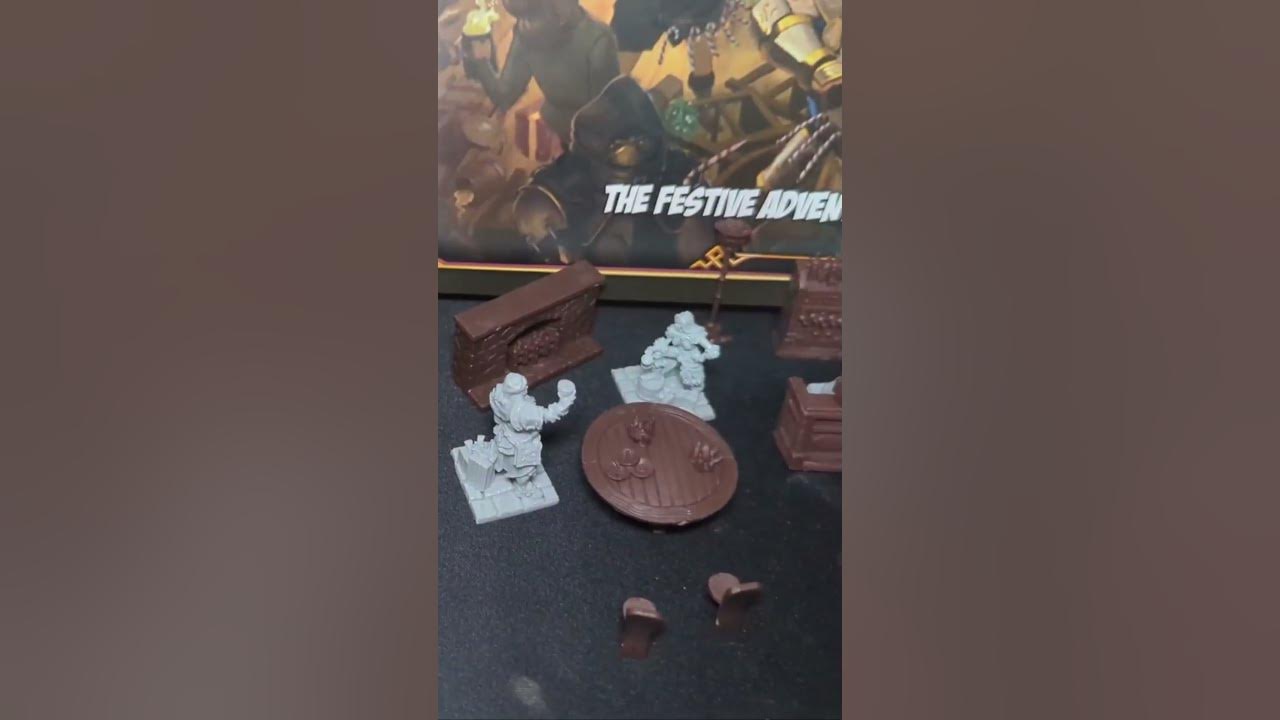 Mantic BarRoom Brawl Advent Calendar Day 19 miniature YouTube
