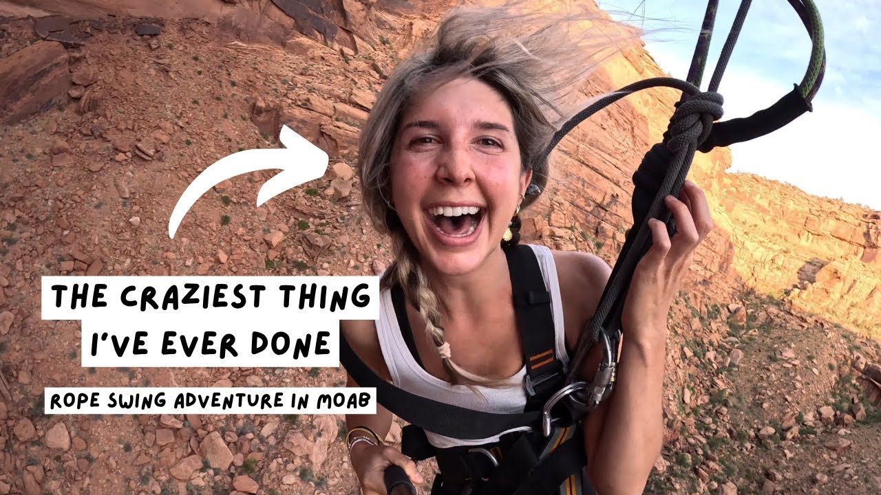 Moab Rope Swing POV – The Craziest Feeling I’ve Ever Had