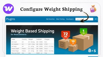 Hoe u gewichtsgebaseerde verzending instelt in WooCommerce