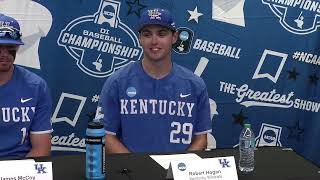 Kentucky Baseball Recaps 10-8 Win vs Western Michigan in NCAA Tournament