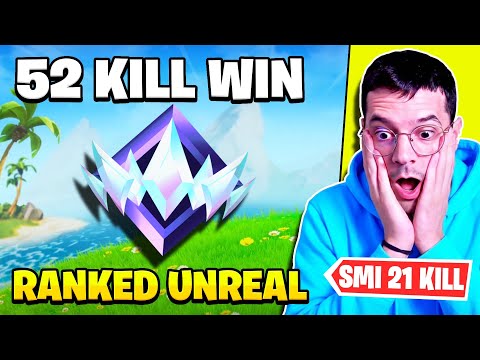 52 KILL WIN AND SMI 21!! *DEVASTED* on FORTNITE ITA
