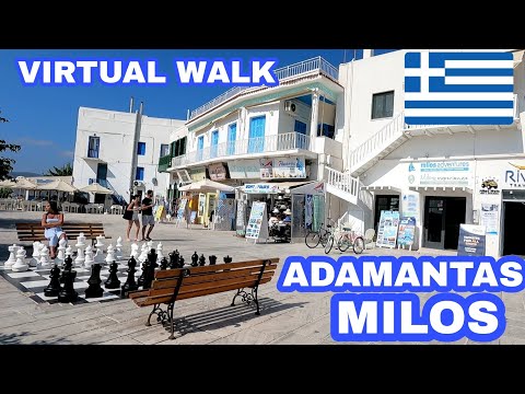DEEPER INSIGHT - Adamantas Walking Tour : The beautiful harbor town of Milos, Greece
