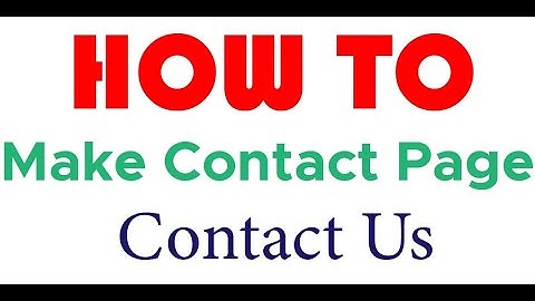 How to Add Contact Form in Blogger | Contact US Generator for Blogger Free | Blogger Contact Form