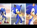 Sonic Victory Pose Evolution Super Smash Bros 2008 2018 