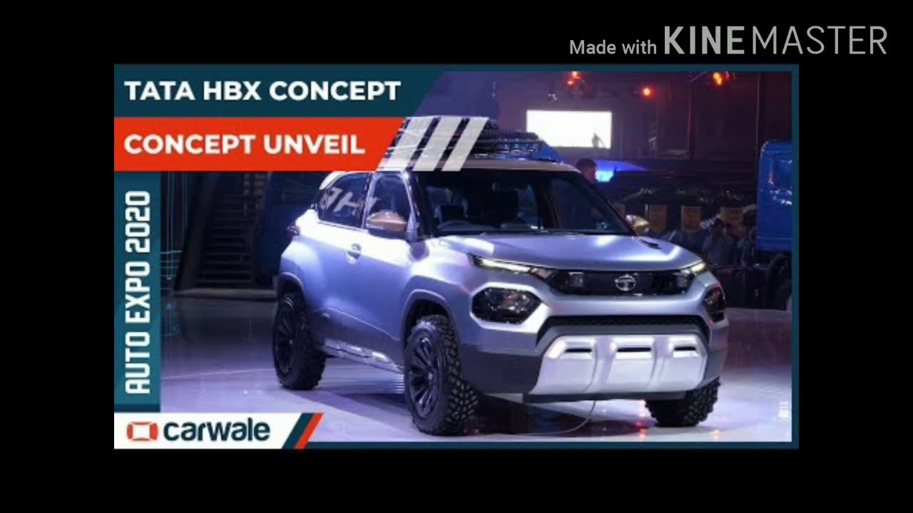 Upcoming  new micro SUV  Tata HBX  Concept version