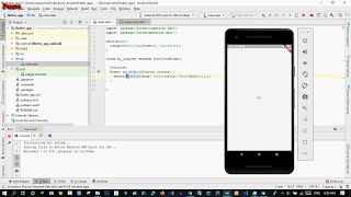 10- Using simple widgets ( center and text ) screenshot 5