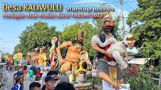 Desa KALIWULU mantap josss | Persiapan Arak Arakan Buyut TRUSMI 2023