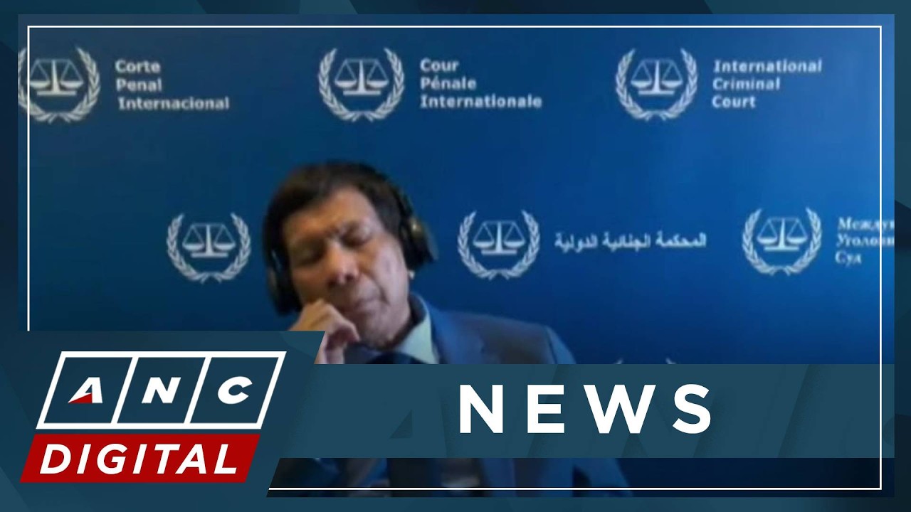 Duterte in ICC: How a brutal drug war became an int'l case for accountability | ANC