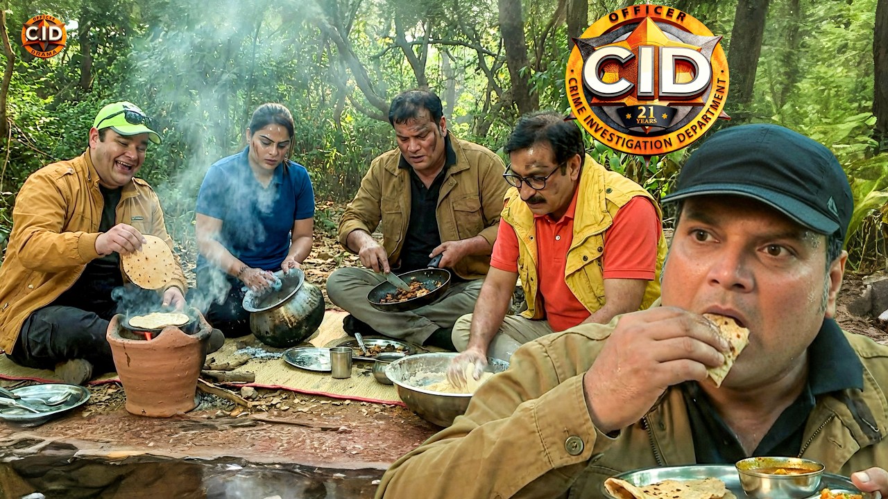 CID टीम ने भूख लगने पर बीच जंगल में ही जलाया चूल्हा || CID || New Episode 2026