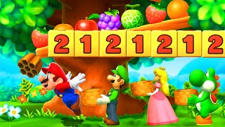 Mario Party The Top 100 Minigames - Mario vs Peach vs Luigi vs Yoshi