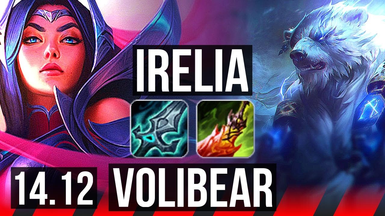 Irelia vs volibear top 1000 games 40k dmg eune master 14 12