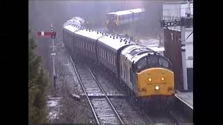 Rails in Wales 1995. Loco hauled services in S/Wales