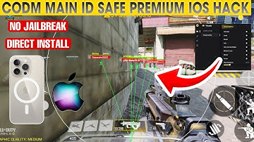 COD Mobile iOS Mod Menu | Call of Duty Mobile Global + Garena Main Account Safe - COD M iOS Cheat