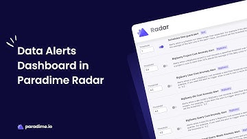 Real-Time Data Alerts with Paradime Radar