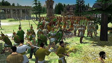 0 A.D. 4v4 | Unstoppable Champion Pikemen Push