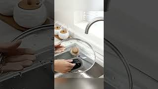 Magic Emery Sponge Brush Wipe Eraser Cleaner Kitchen Bath Rust Strong Decontaminati