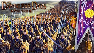 5000 Noldor Elves VS 100,000 All EVIL Factions | Lord Of The Rings Cinematic Battle