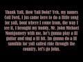 Colt Ford - ride through the country (Lyrics)