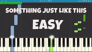 How to play Something Just Like This - EASY Piano Tutorial - The Chainsmokers & Coldplay screenshot 2