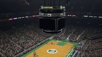 NBA 2k16- Huskies Jalen Adams, Shonn Miller, and Sterling Gibbs all getting introduced in Boston