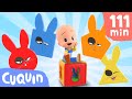Learn the shapes with Cuquín and Ghost&#39;s color cube | Educational videos for kids