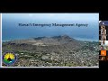 Third Thursday, 6/19: Federating Emergency Management in Hawai'i