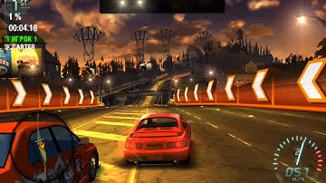 Need for Speed Carbon: Own The City PPSSPP v.1.1.1 on Nvidia Shield Tablet (Android)