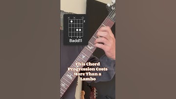 This Chord Progression Costs More Than A Lambo #guitarlesson #guitartutorial