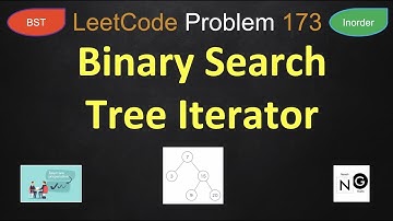 Binary Search Tree Iterator | Leetcode 173 | Google Apple Facebook Amazon Microsoft | BST