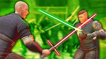 BECOMING A JEDI AND USING LIGHTSABERS IN VIRTUAL REALITY - Blades and Sorcery VR Mods