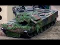 RC Tanks Panzer 1/2 Bundeswehr Leopard 2 Fuchs Dingo ♦ Modellbaumesse Leipzig