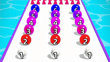 Marble Run 3D Game Color Ball Race Gameplay Android, iOS  Level ( 630 - 637 )