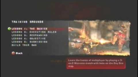Gears Of War 2 Level 100 Rank Glitch done in 3 mins