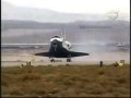 Sts128 space shuttle discovery landing from nasa tv