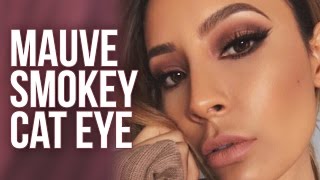 MAUVE SMOKEY CAT EYE | DESI PERKINS