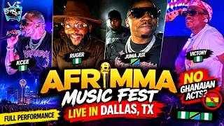 KCEE, RUGER, JUMA JUX & VICTONY SHUT DOWN AFRIMMA MUSIC FEST IN DALLAS! 🇳🇬🇹🇿 