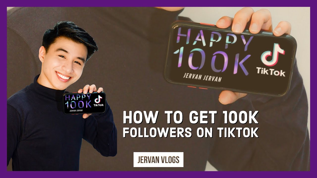 How To Get 100k Followers On Tiktok In 1 Month Youtube