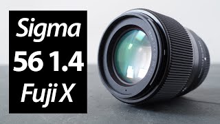 Sigma 56mm f1.4 REVIEW for Fujifilm X vs XF 56 1.2