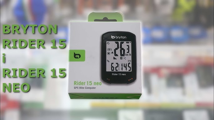 Review: Bryton Rider 15E Neo GPS cycle computer