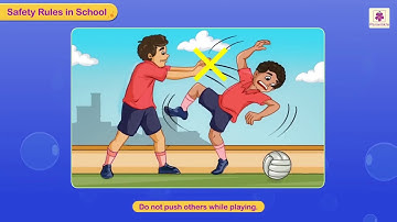 Be Alert Be Safe | Science for Kids | Grade 3 | Periwinkle