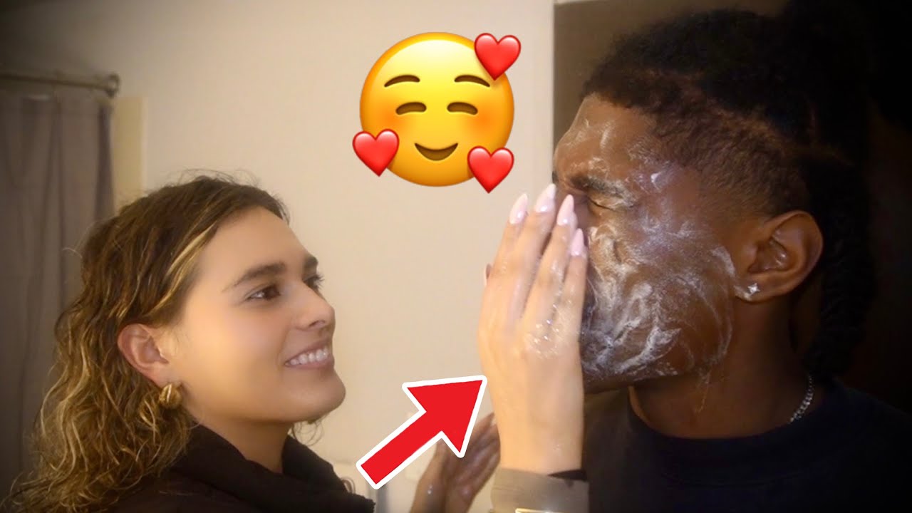 my-crush-helps-me-with-my-night-time-skin-routine-youtube