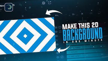 Make This Cool Background Animation In One Minute l Alight Motion Tutorial