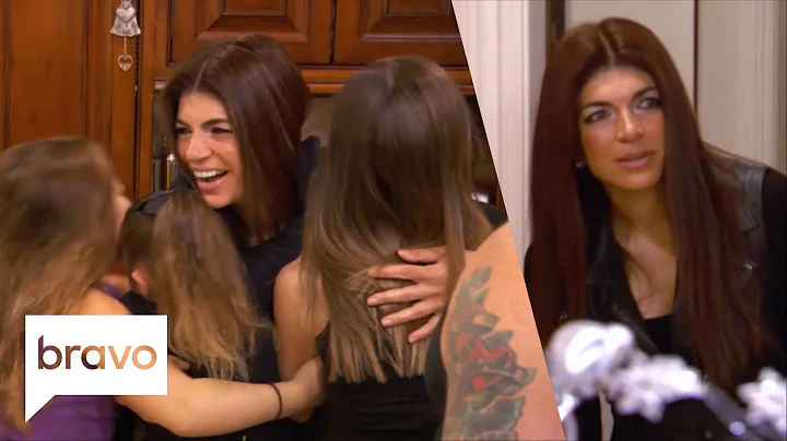 RHONJ | Teresa returns home from prison | Real Hou...