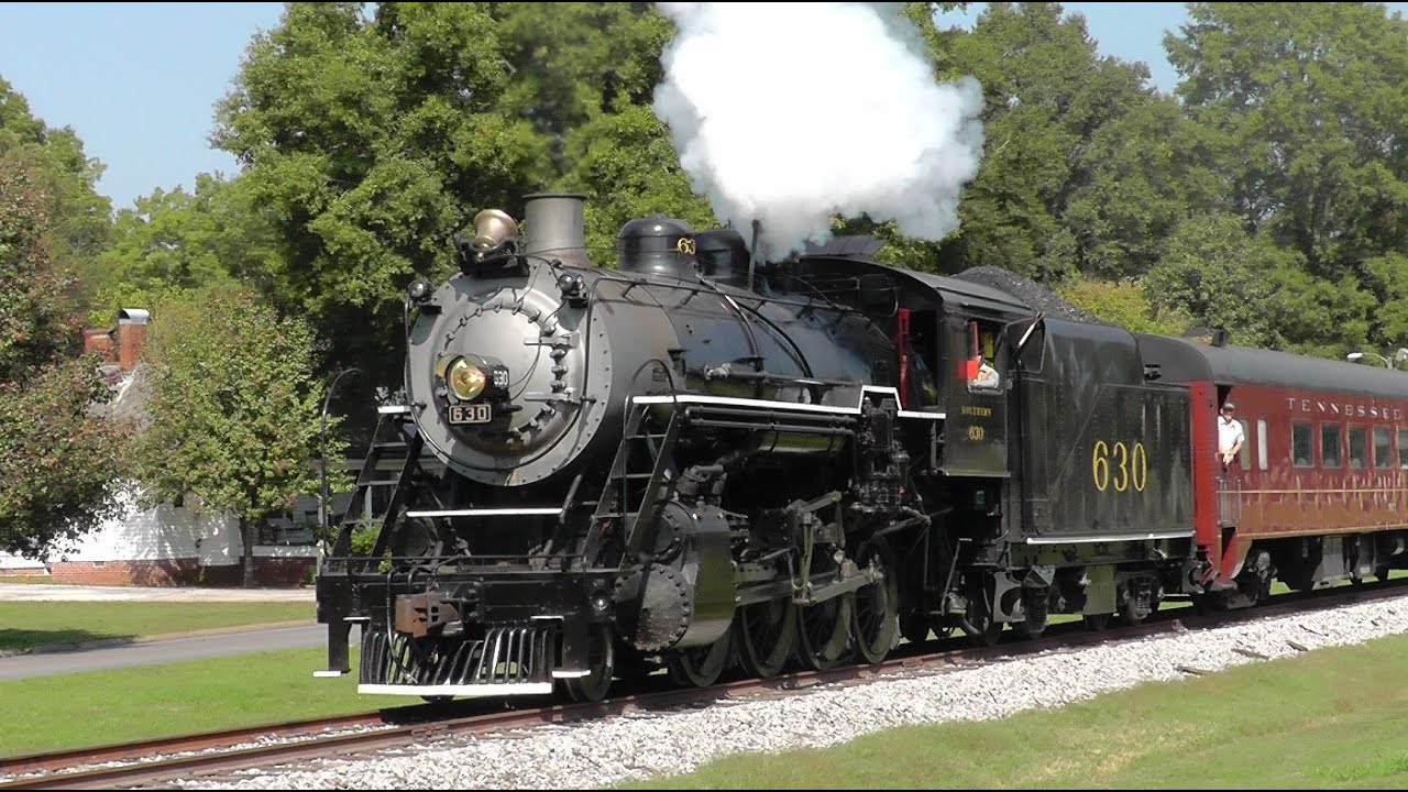 TVRM, Summerville Steam Special, 2-8-0 No. 630, Oct. 2012, HD