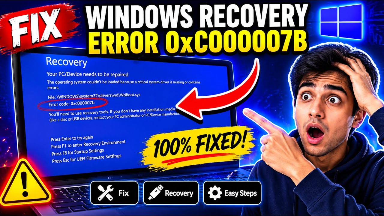 Error Loading Error File:windows 0xc000007b error File: \windows\system32\drivers\wd\WdBoot.sys [Fixed ...