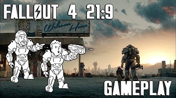 FALLOUT 4 ULTRA WIDE 21:9 -1070TI GAMEPLAY